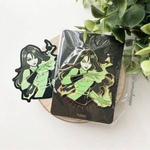 NEW Made by Nuwa Patreon Pin Club Exclusive Shego Hard Enamel Pin